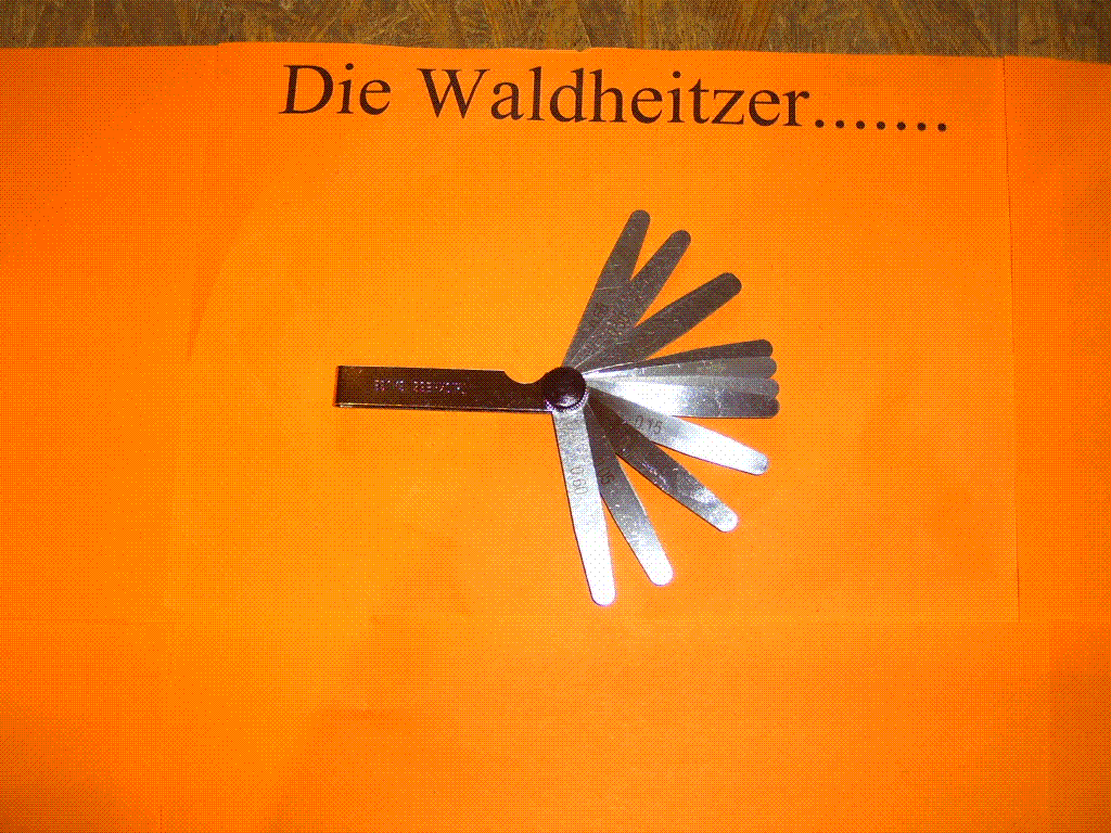 FÃ¼hllehrenset zum Ventilespiel PrÃ¼fen